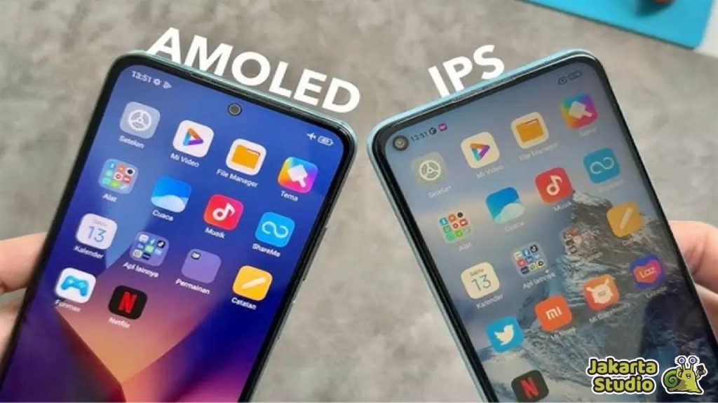 Perbedaan Layar AMOLED dan IPS