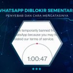 Solusi WA Diblokir Sementara