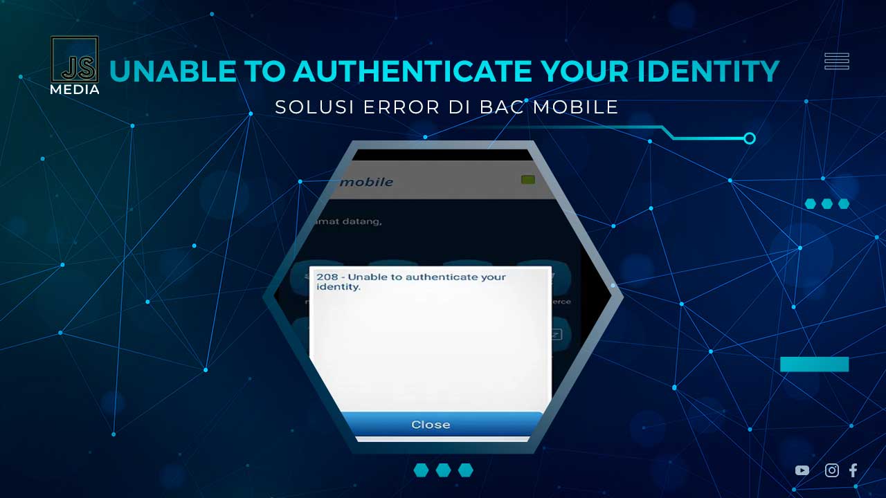 Unable to Identicate Your Identity