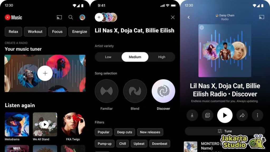 Aplikasi Streaming Musik