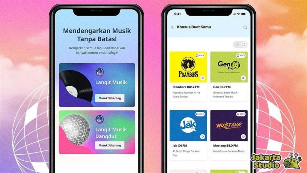 Aplikasi Streaming Musik