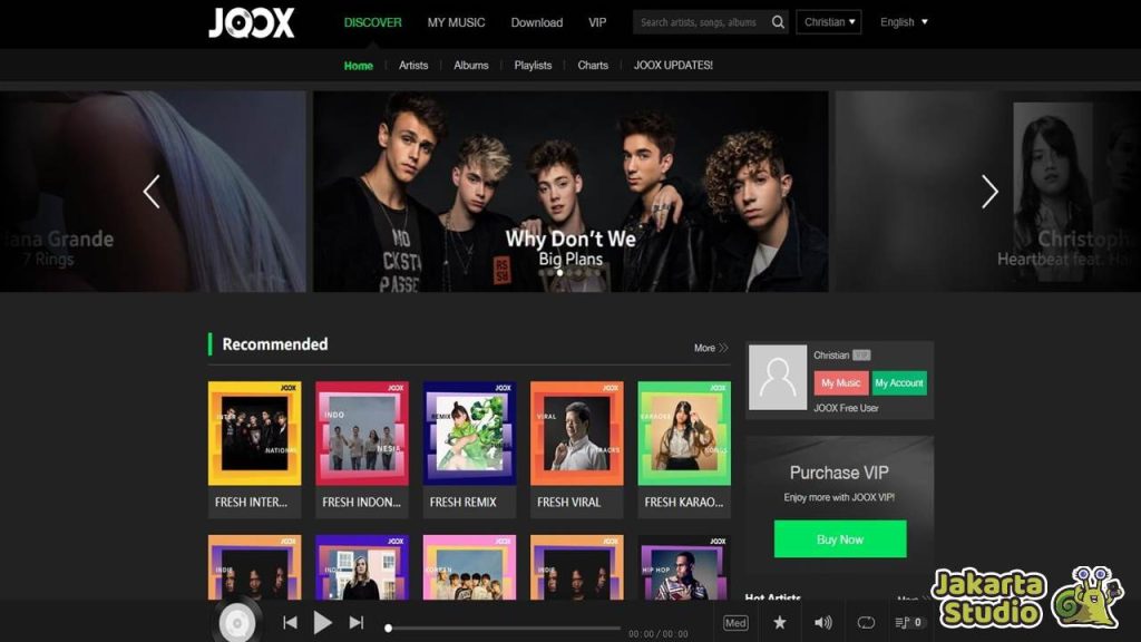 Aplikasi Streaming Musik