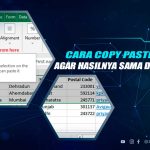 Cara Copy Paste Excel