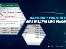 Cara Copy Paste Excel