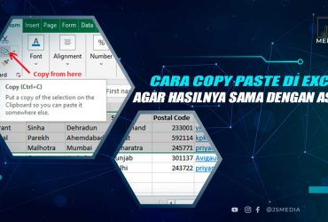 Cara Copy Paste Excel