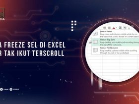 Cara Freeze Sel Excel