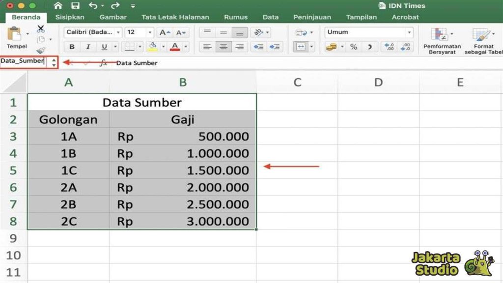 Tutorial Rumus VLOOKUP Beda Sheet