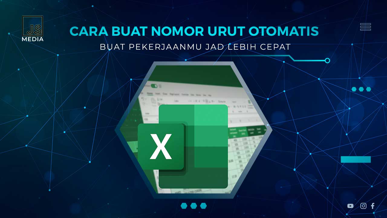 Cara Buat Nomor Otomatis di Excel