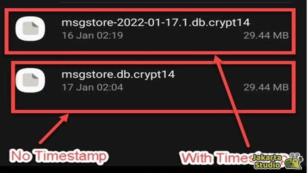 Apakah File msgstore WA Aman Dihapus