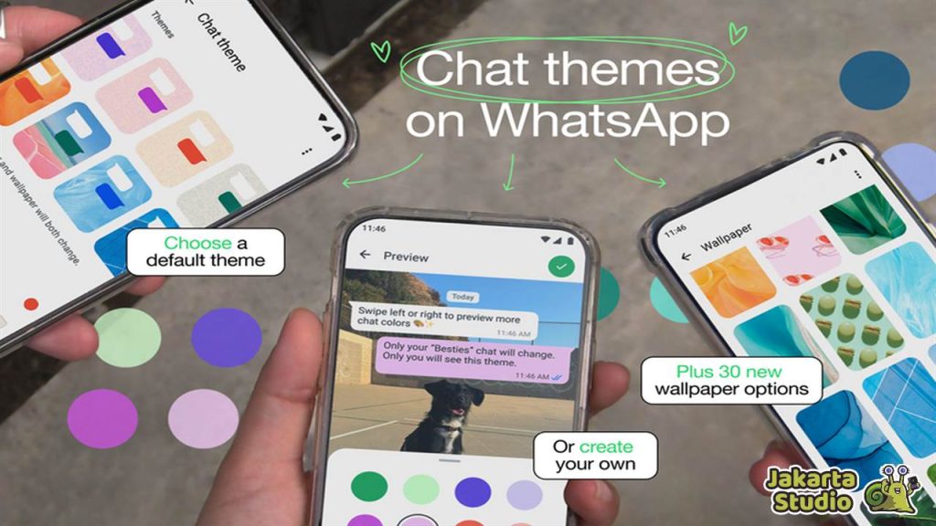 Cara Ganti Tema Whatsapp