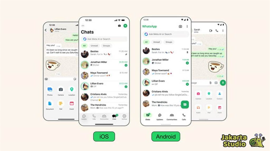 Cara Ganti Tema Whatsapp