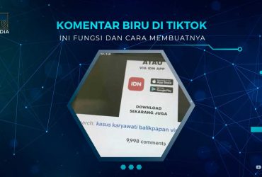 Cara Membuat Komentar Biru TikTok