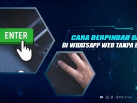 Cara Pindah Baris di WA Web