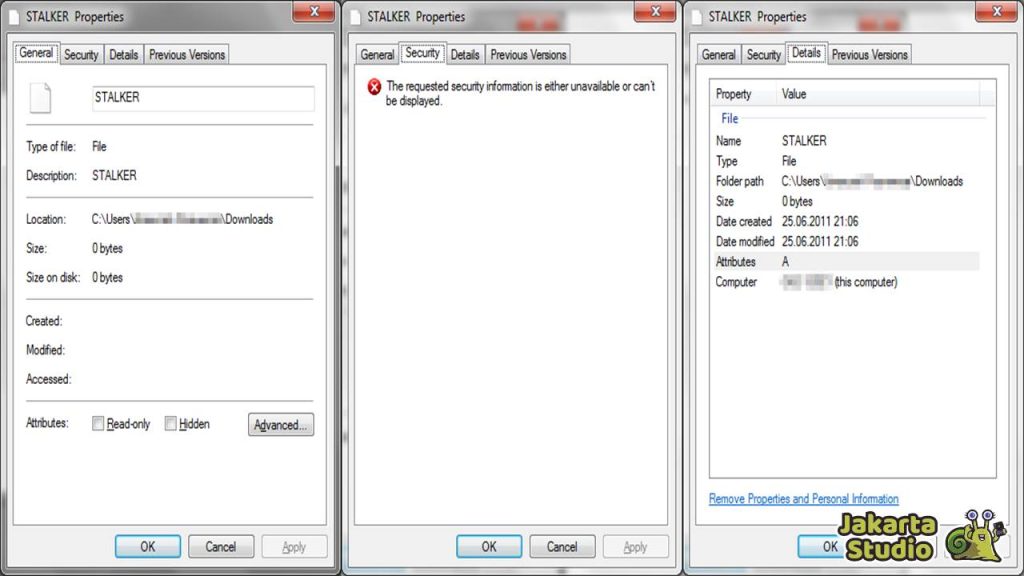 Penjelasasn File 0 Byte