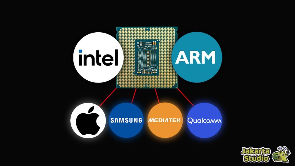 Perbedaan Prosesor Intel dan ARM