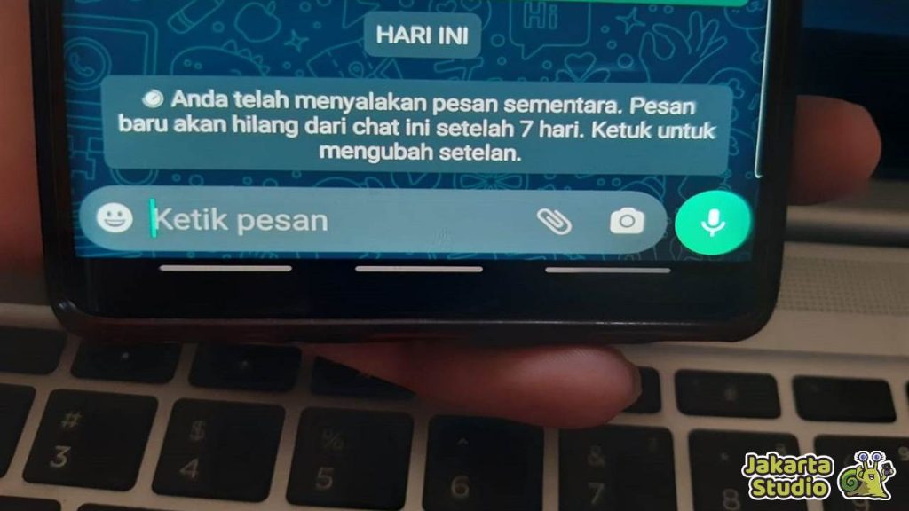 Pesan Sementara Whatsapp