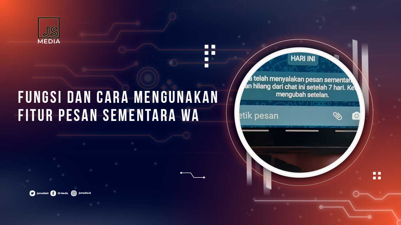 Pesan Sementara Whatsapp