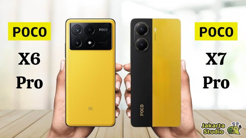 Perbandingan POCO X7 Pro vs X6 Pro