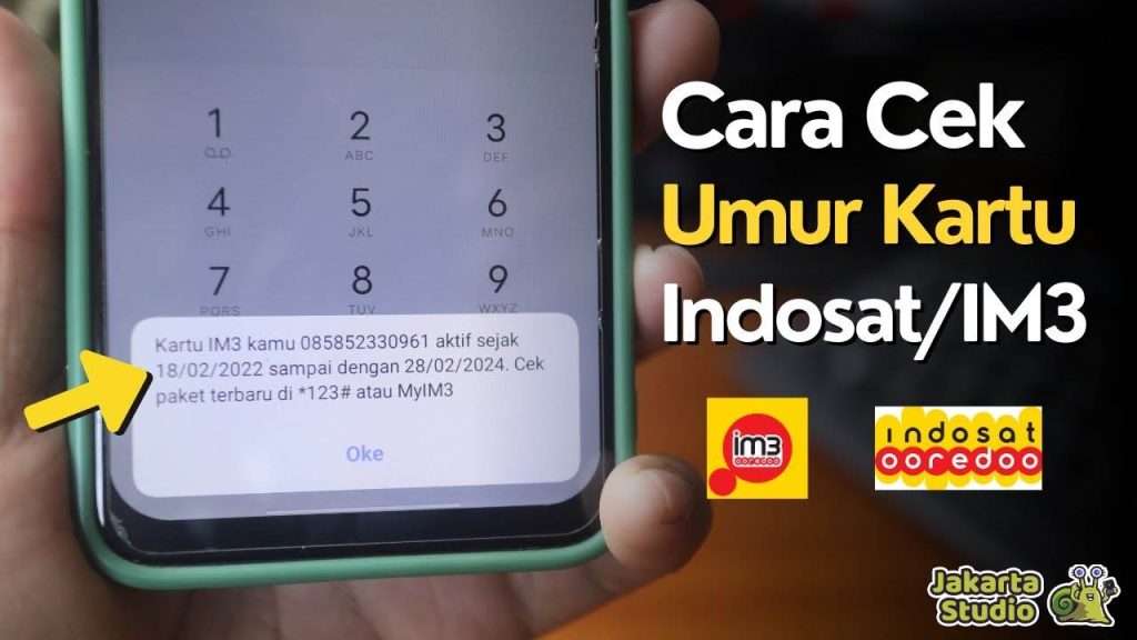 Cara Cek Umur Kartu Indosat