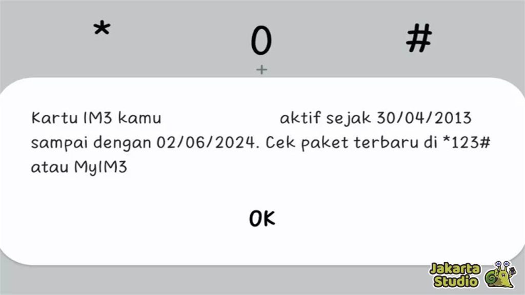 Cara Cek Umur Kartu Indosat