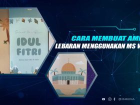 Cara Membuat Amplop Lebaran