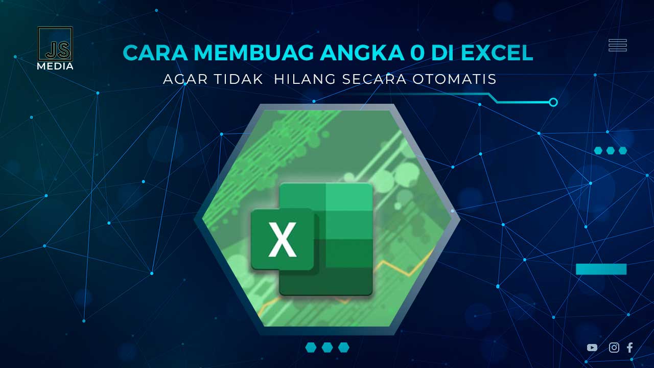 Cara Membuat Angka 0 Excel