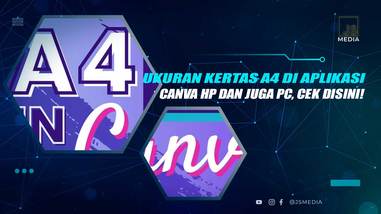 Ukuran A4 Canva